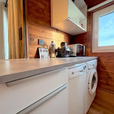 شقة Cosy Et Ensoleille - Jolie Vue Montagnes Huez